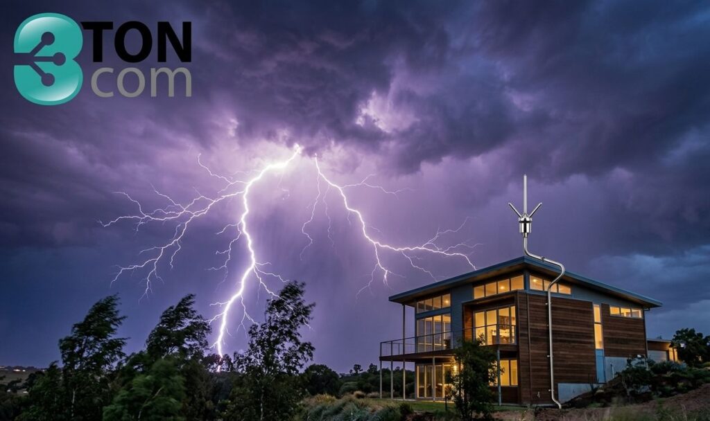 Мълнии, как да защитим дома си.
