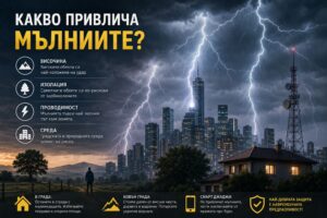 Какво привлича мълниите